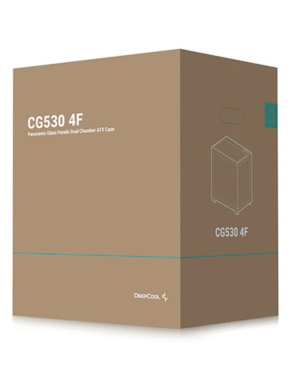 Компьютерный корпус Deepcool CG530 4F без Б/П