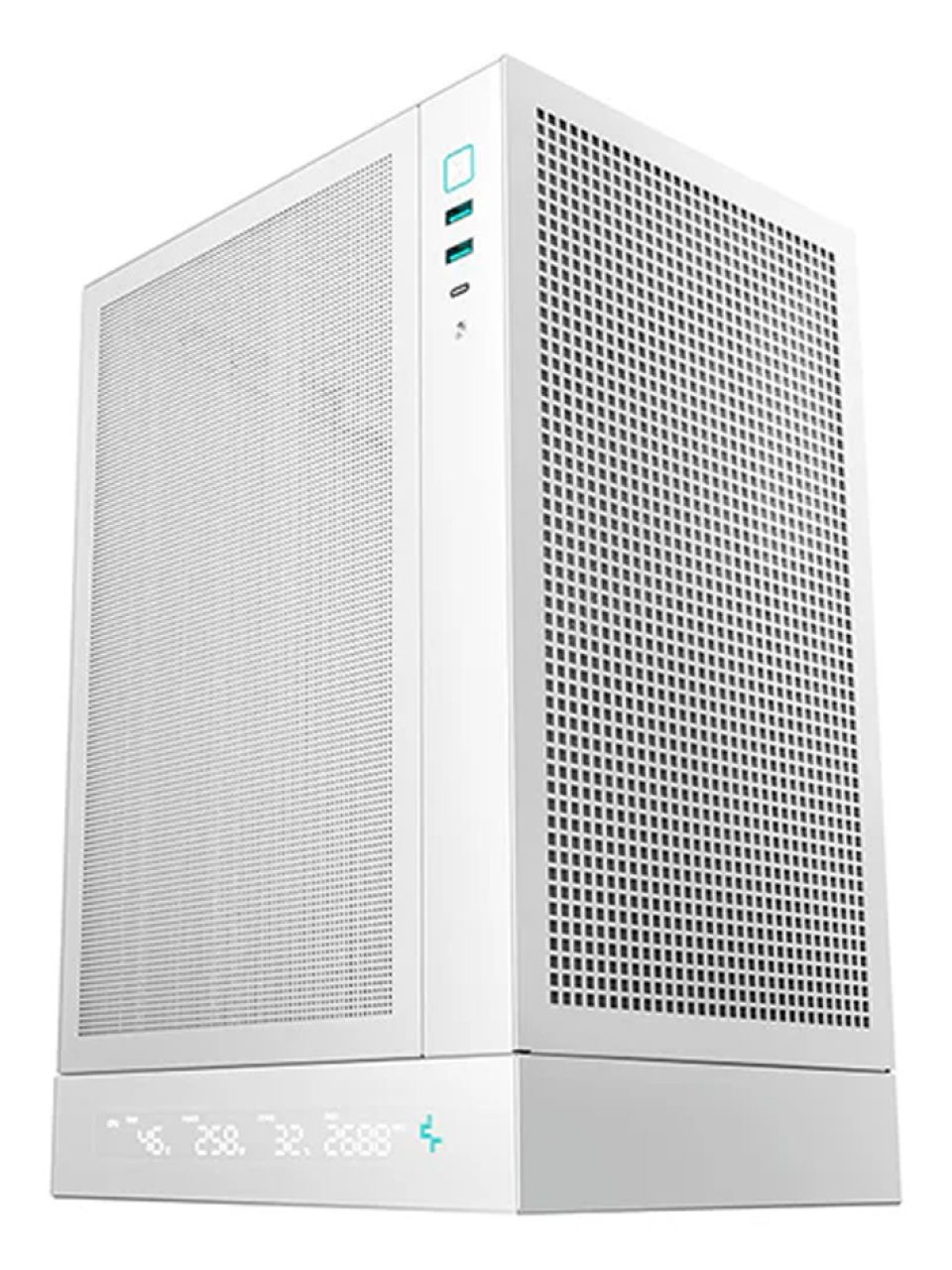 Компьютерный корпус Deepcool CH170 DIGITAL WH без Б/П