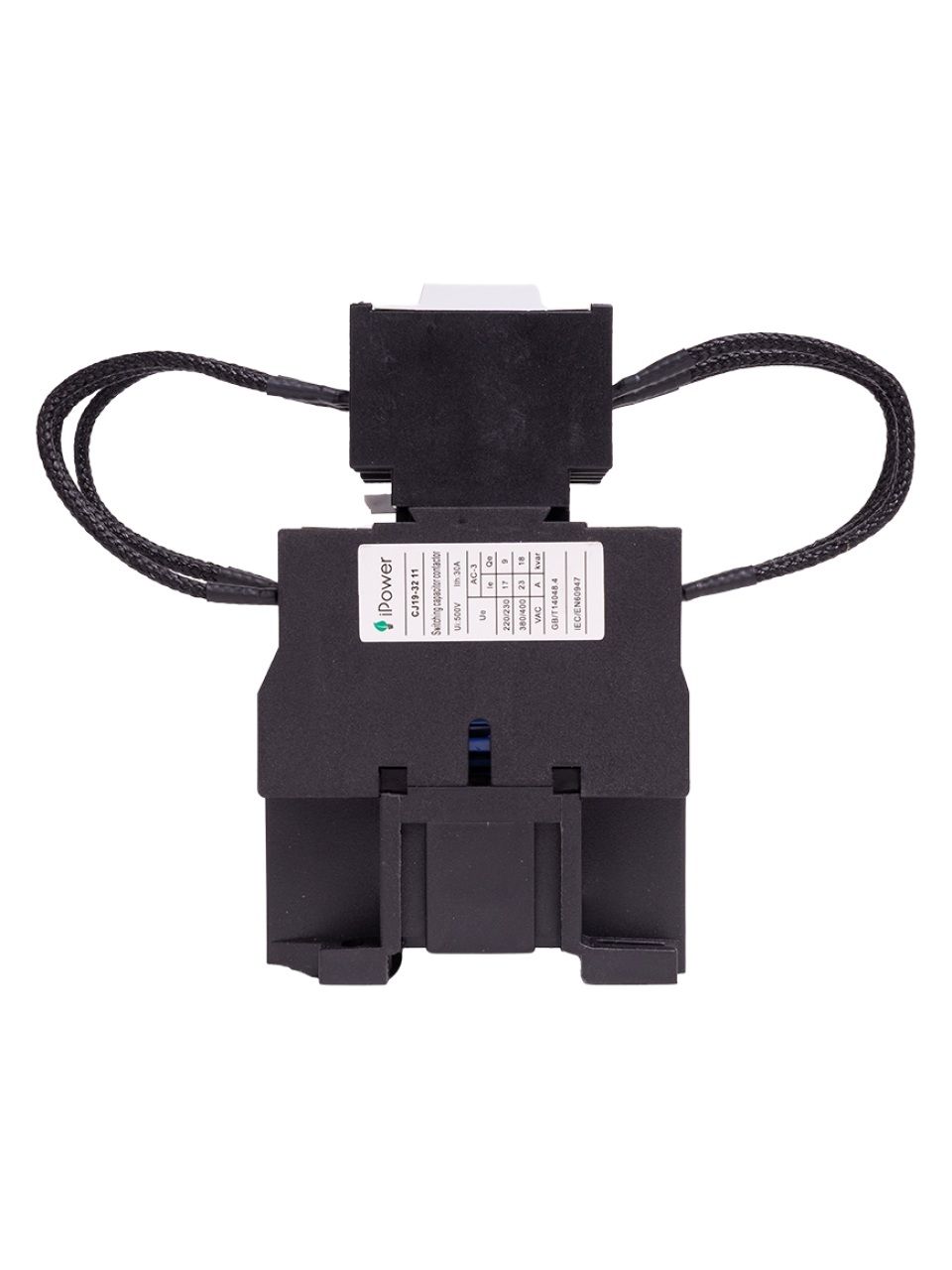 Контактор КРМ iPower CJ19-32A 15кВАр 1НО+1НЗ 230В
