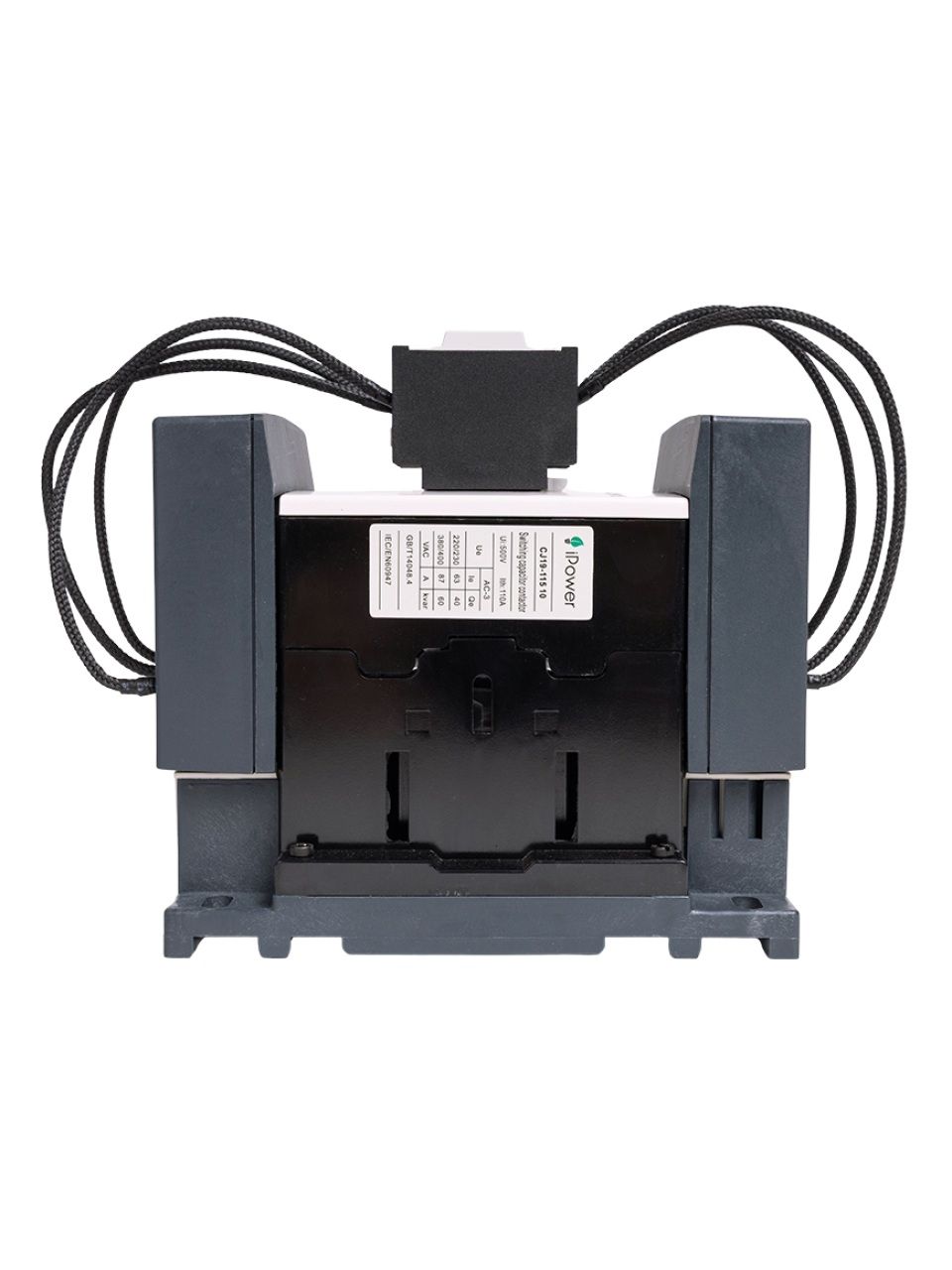 Контактор КРМ iPower CJ19-115A 50кВАр 1НО 230В