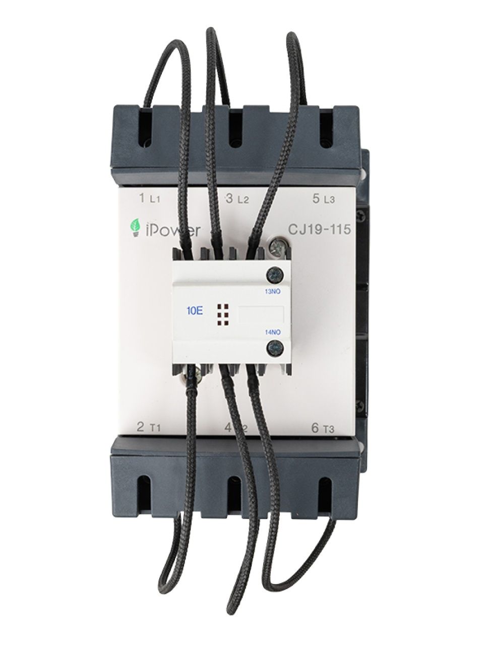 Контактор КРМ iPower CJ19-115A 50кВАр 1НО 230В