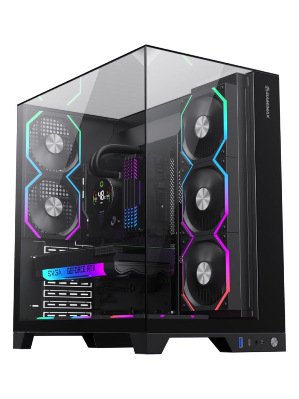 Компьютерный корпус Gamemax Infinity Pro BK Black без Б/П