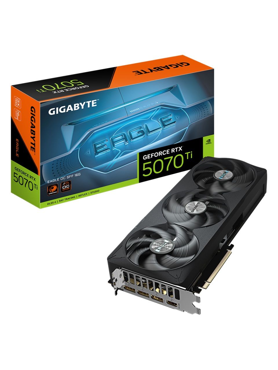 Видеокарта Gigabyte (GV-N507TEAGLE OC-16GD) RTX5070Ti EAGLE OC 16G