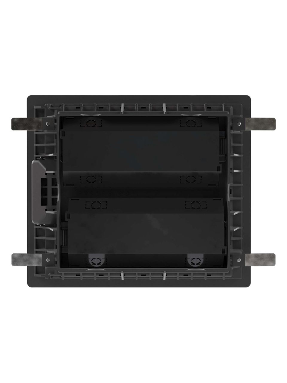 Лючок напольный c изменяемой глубиной DKC 88308 8 модулей Чёрный