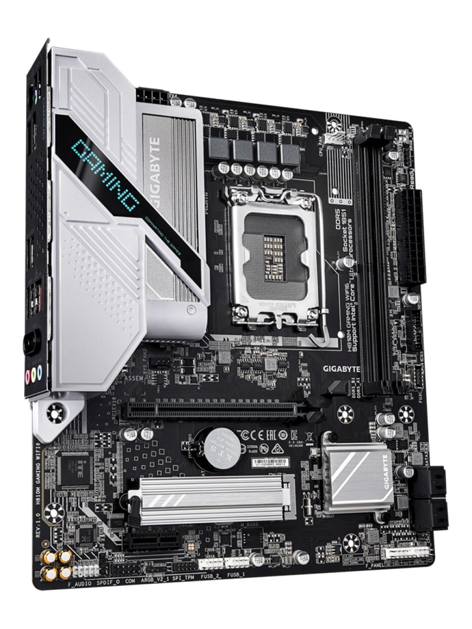 Материнская плата Gigabyte H810M GAMING WIFI6