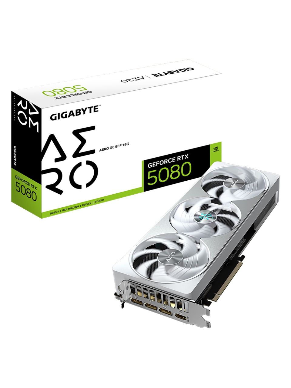 Видеокарта Gigabyte (GV-N5080AERO OC-16GD) RTX5080 AERO OC 16G