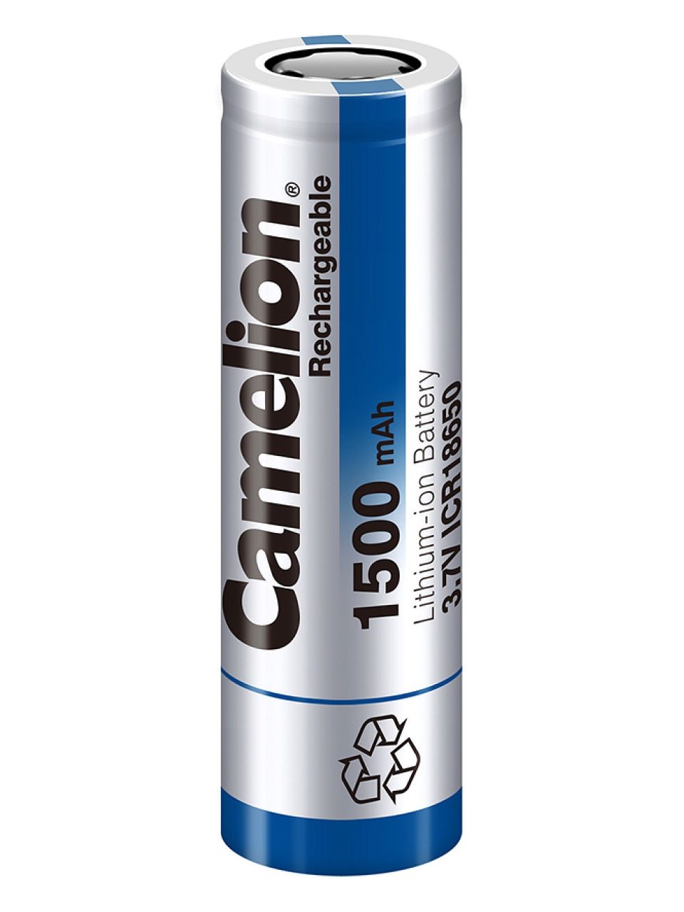 Аккумулятор CAMELION Lithium ICR18650-1500 1500 mAh 1 шт. в блистере