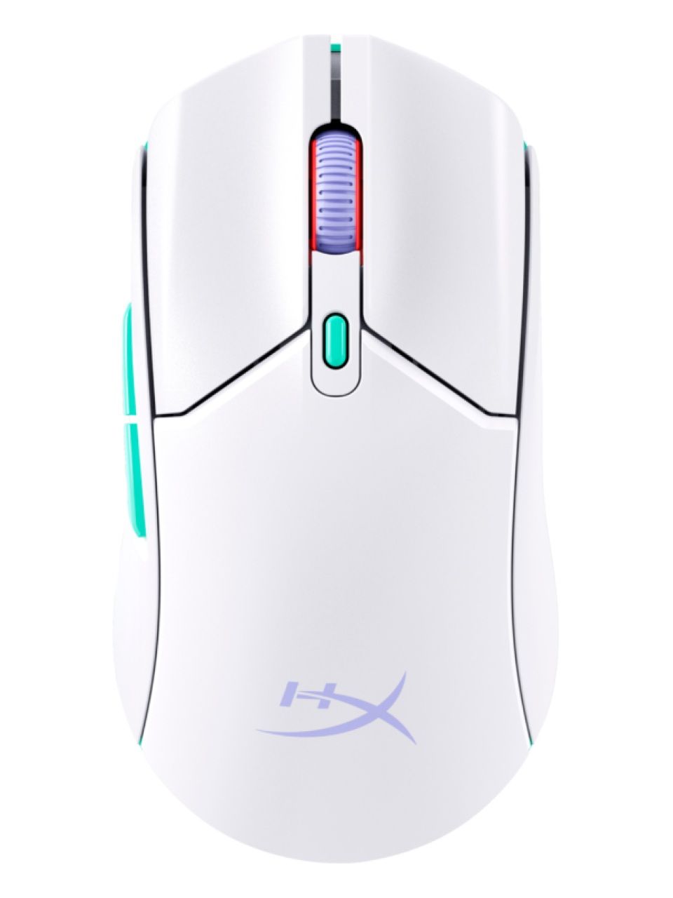 Компьютерная мышь HyperX Pulsefire Haste 2 Core Wireless (Wht/Grn/Pur) 8R2E7AA
