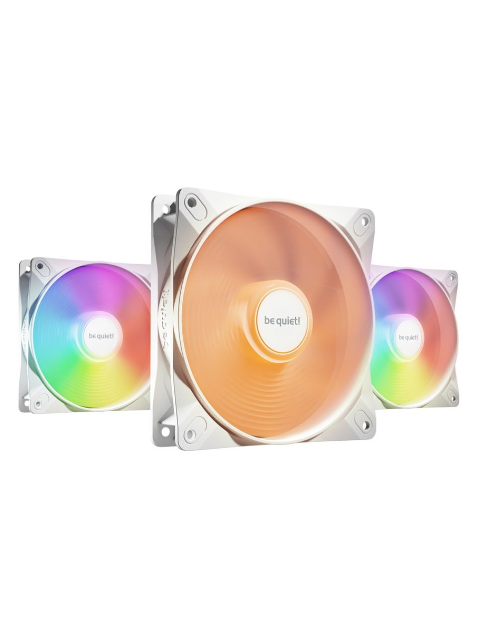 Вентилятор для компьютерного корпуса Bequiet! Light Wings LX 120mm PWM high-speed Triple pack White