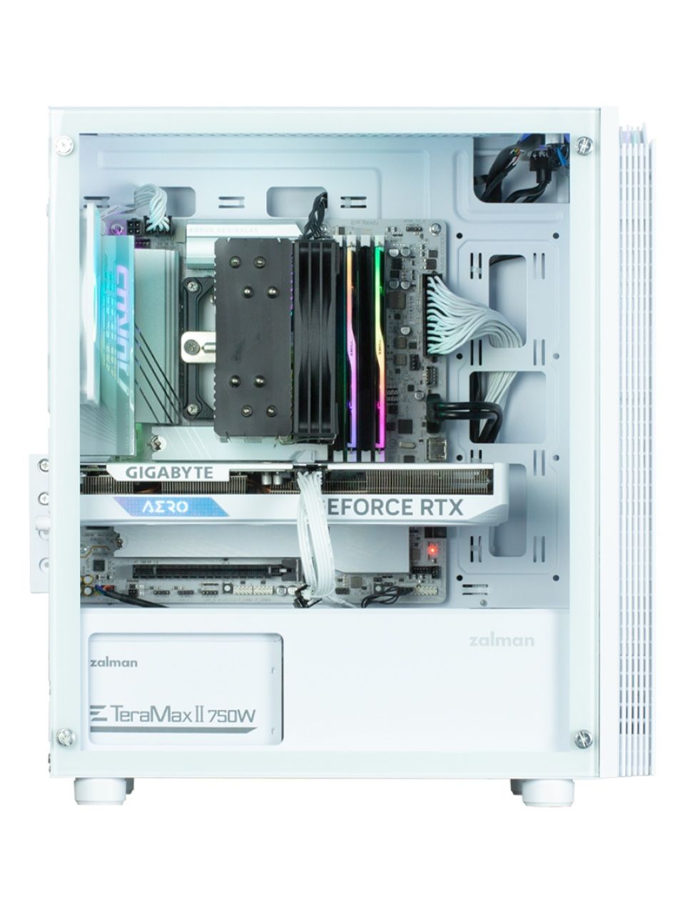 Компьютерный корпус Zalman T4 PLUS WHITE без Б/П
