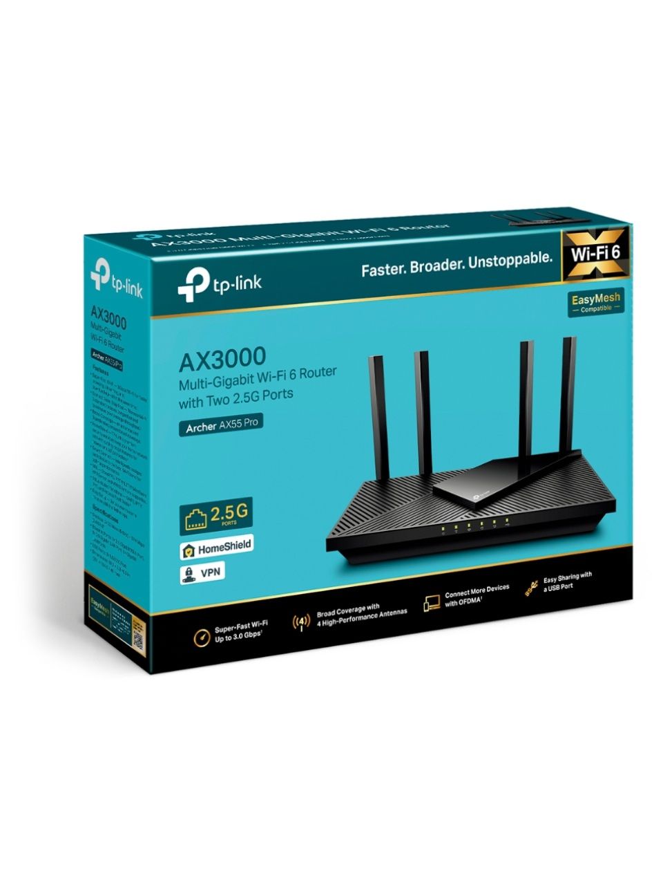 Маршрутизатор TP-Link Archer AX55 Pro