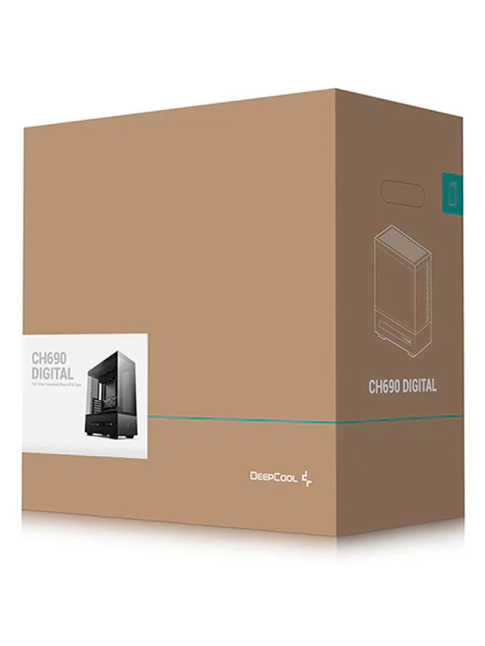 Компьютерный корпус Deepcool CH690 DIGITAL без Б/П