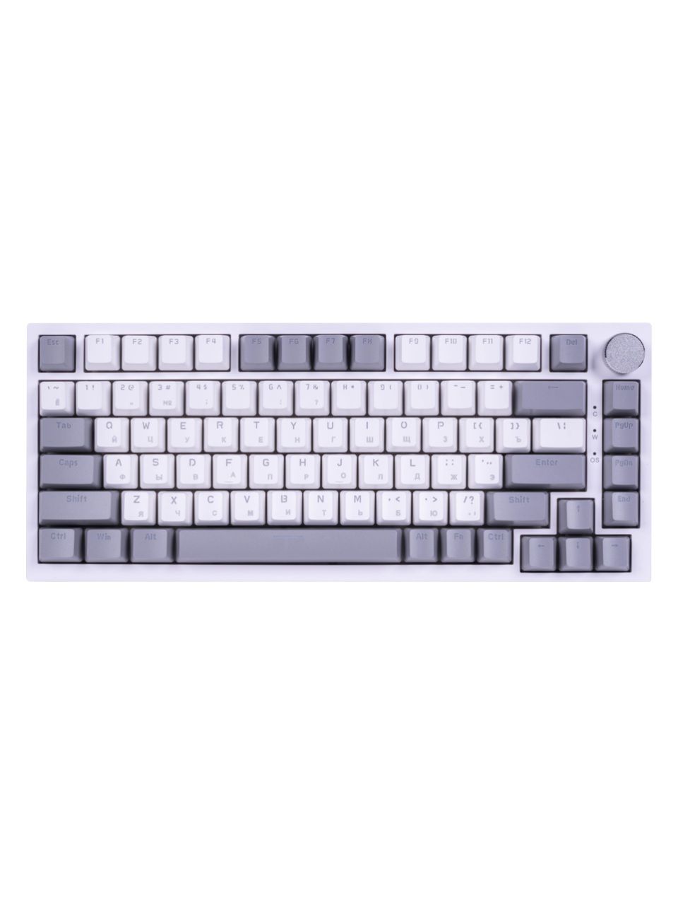 Клавиатура Ajazz AK820-AS Red Switch Белый