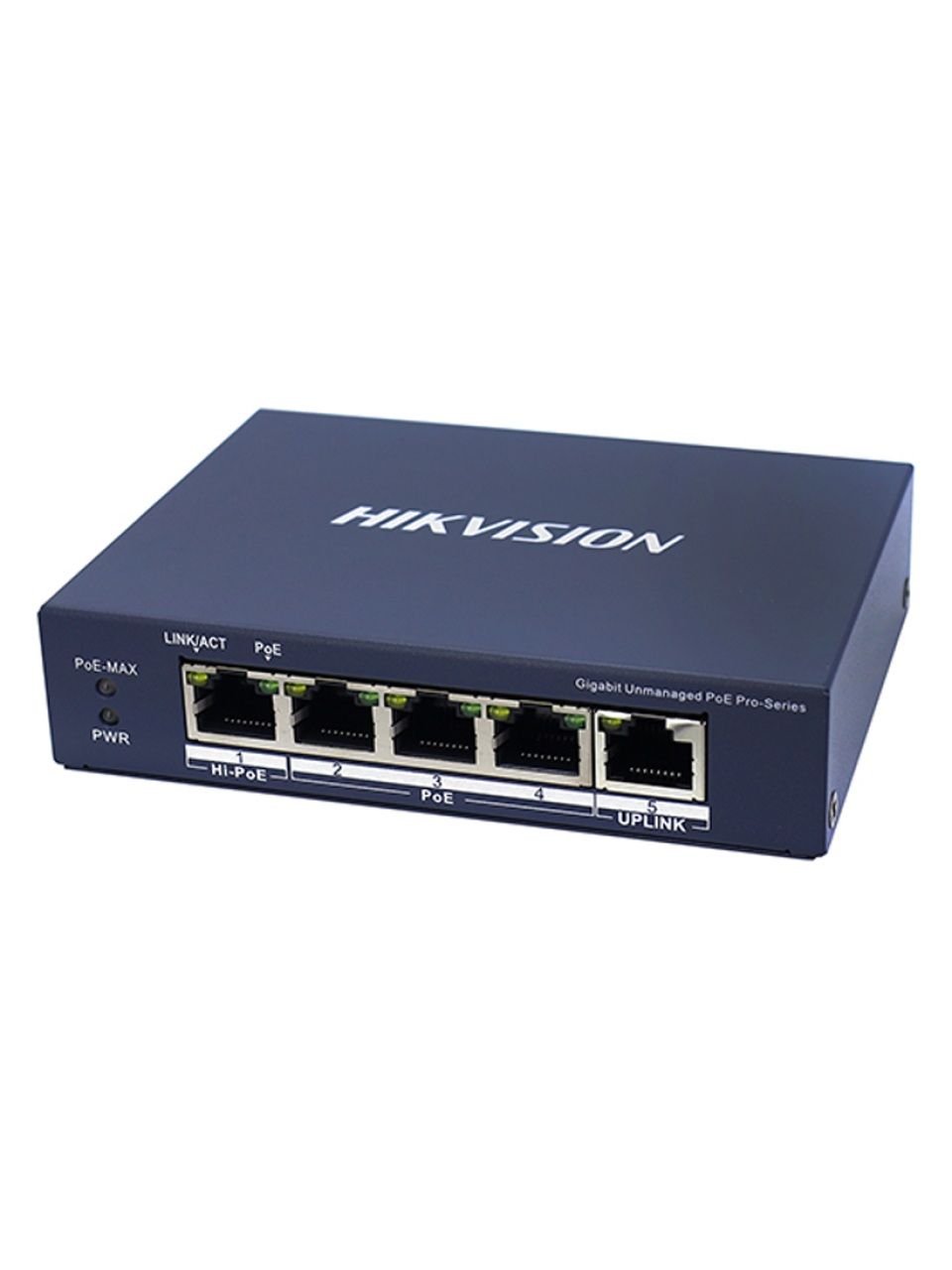 Коммутатор Hikvision DS-3E0505HP-E