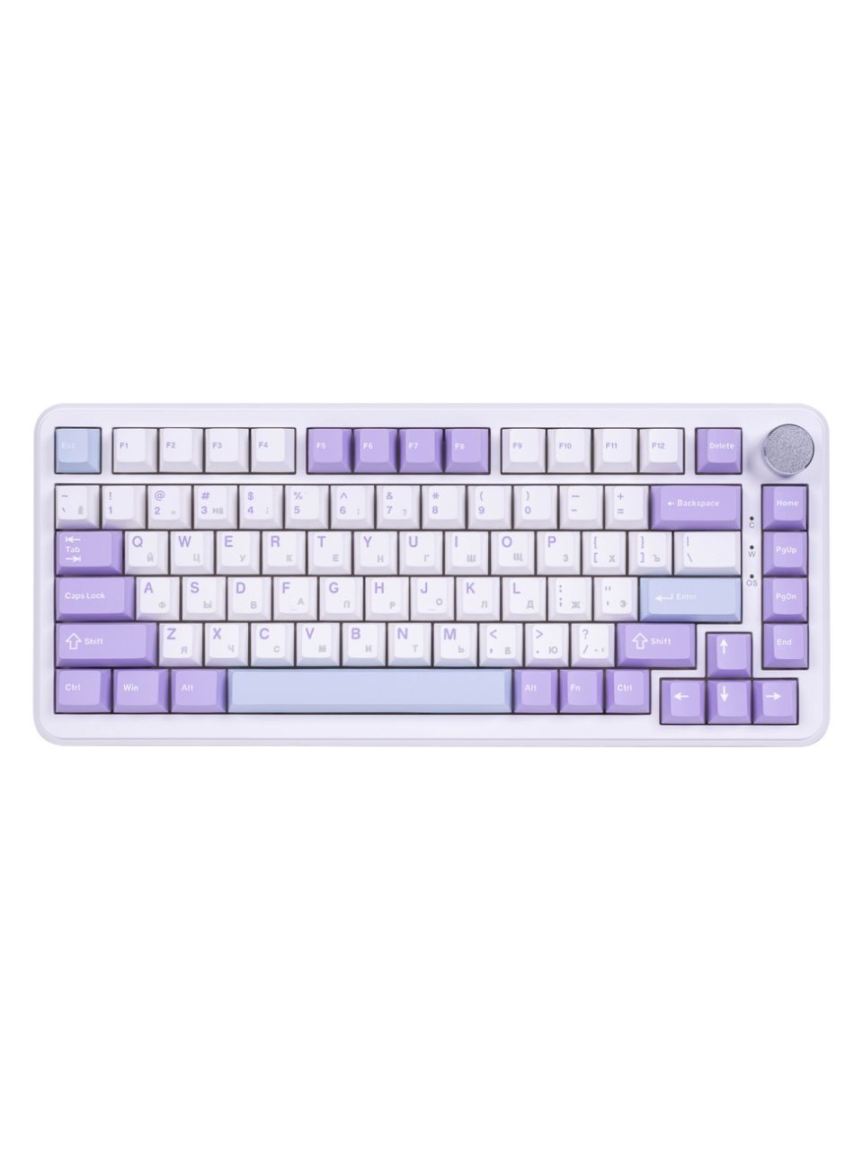Клавиатура Ajazz AK820 MAX Magnetic Switch Белый