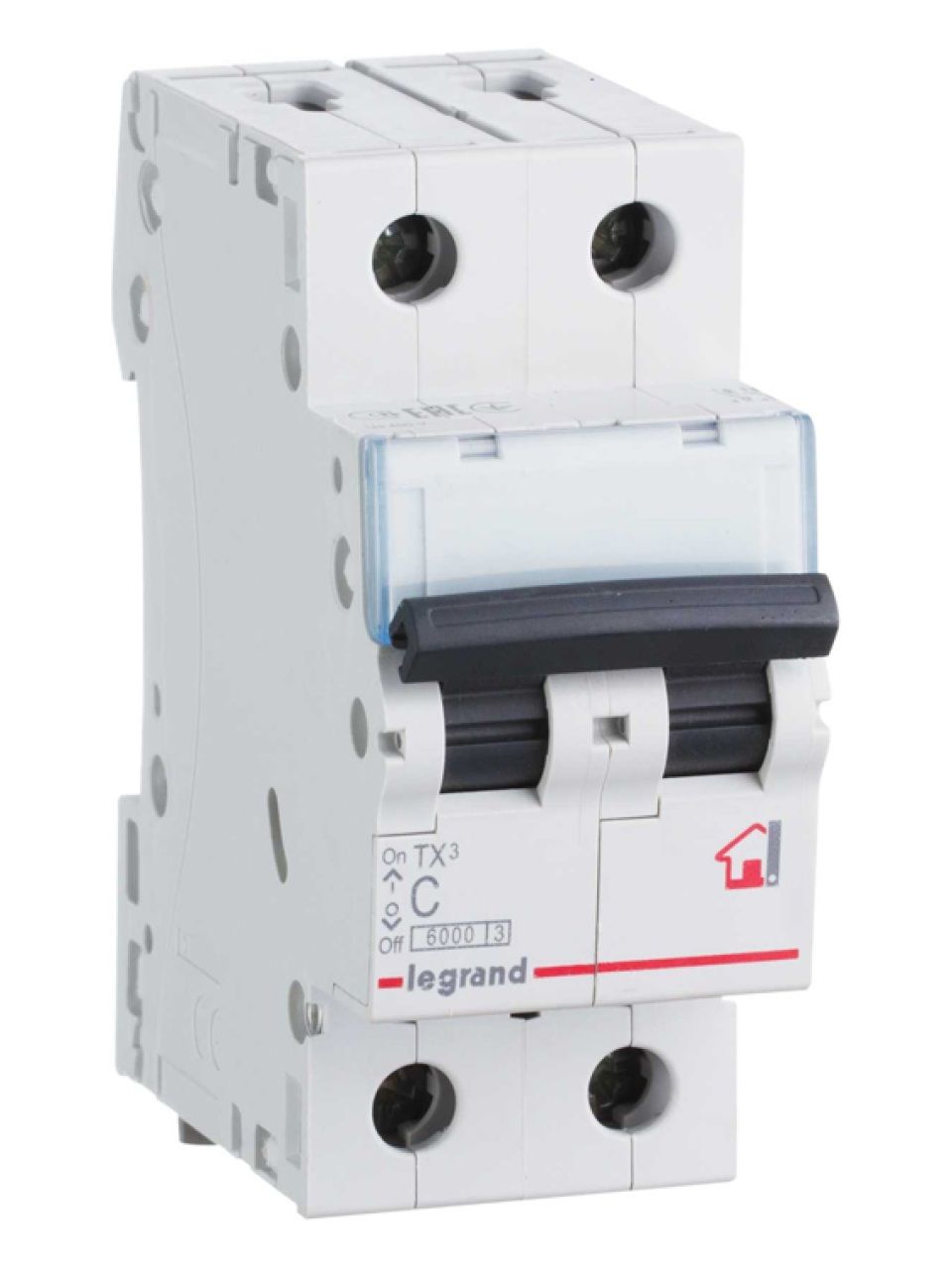 Автоматический выключатель Legrand 404042 2П C 16A TX3 6000 6kA
