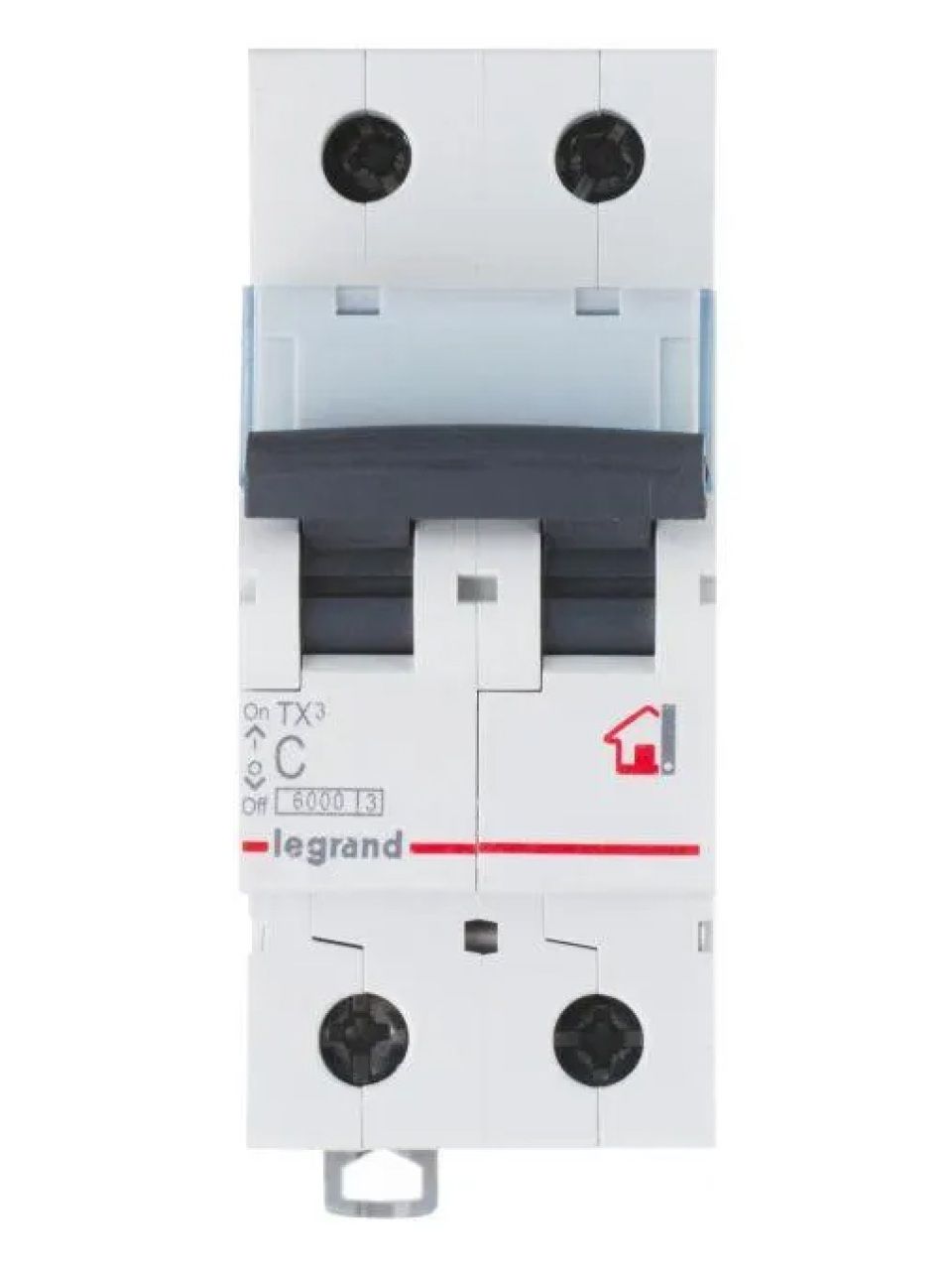 Автоматический выключатель Legrand 404043 2П C 20A TX3 6000 6kA