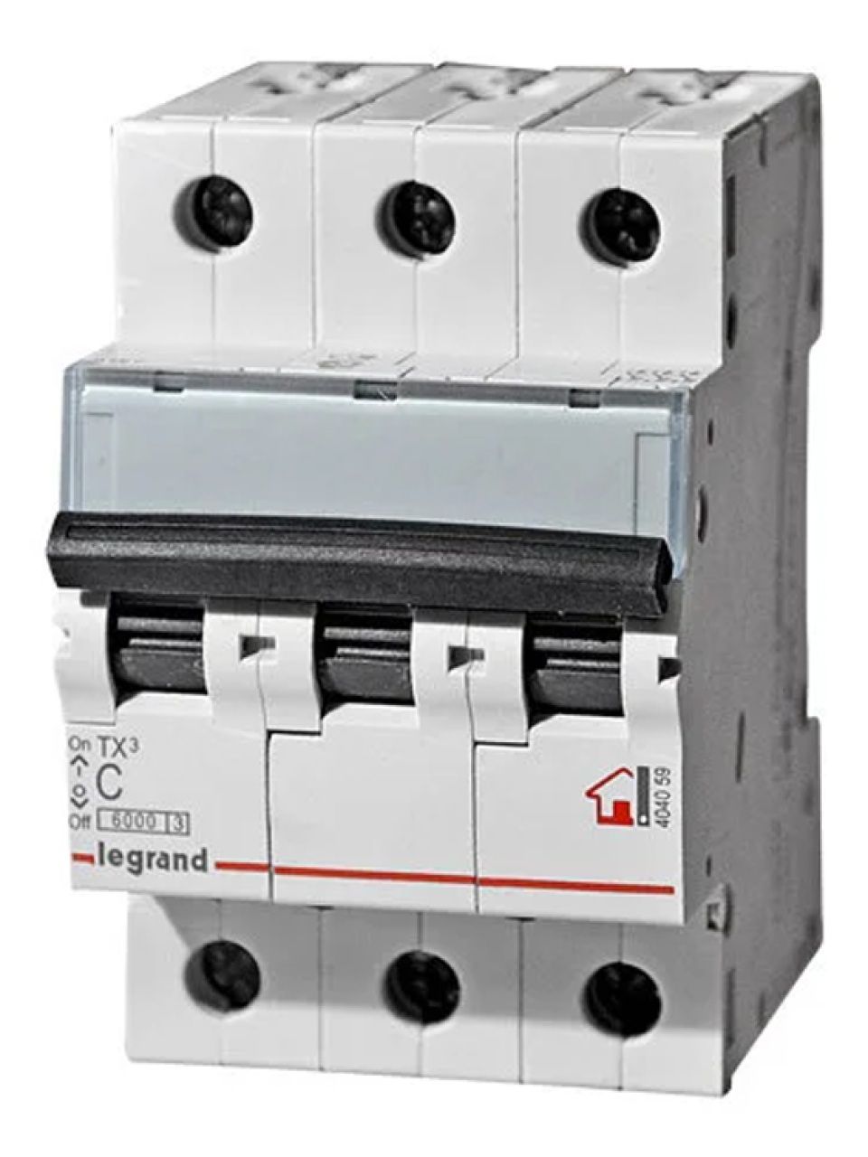 Автоматический выключатель Legrand 404054 3П С 10A TX3 6000 6kA