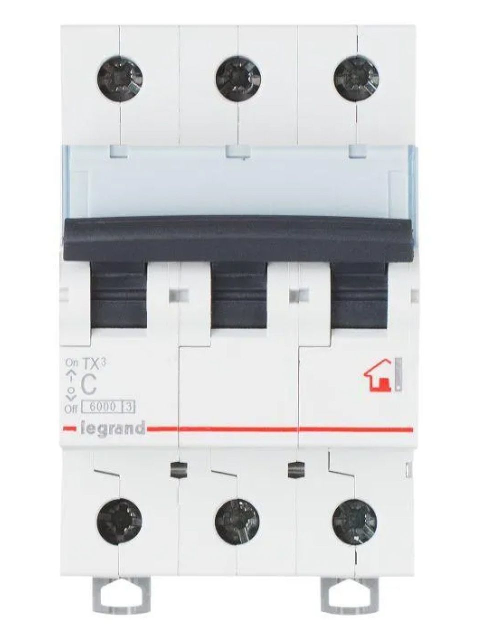 Автоматический выключатель Legrand 404054 3П С 10A TX3 6000 6kA