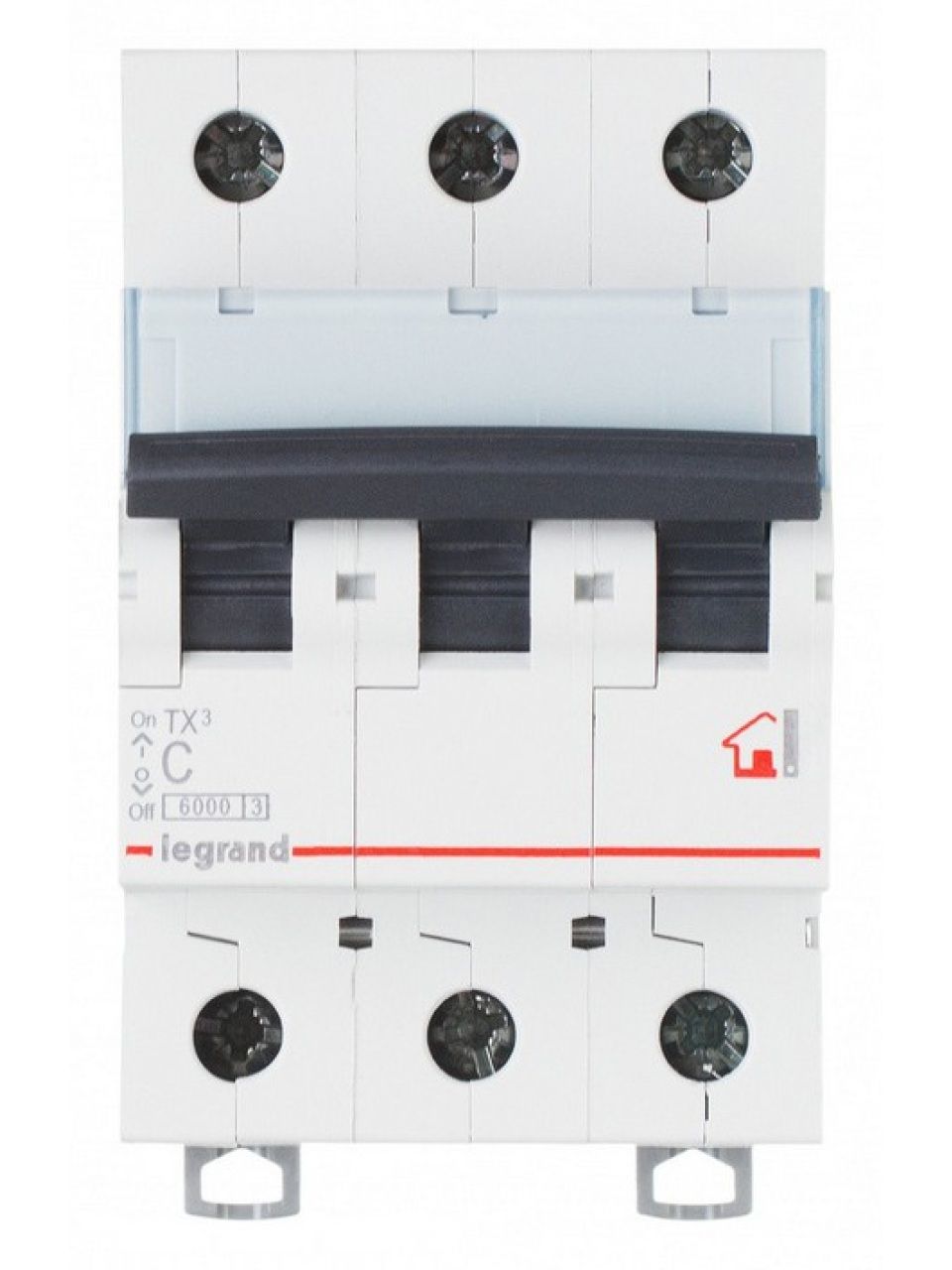 Автоматический выключатель Legrand 404053 3П С 6A TX3 6000 6kA