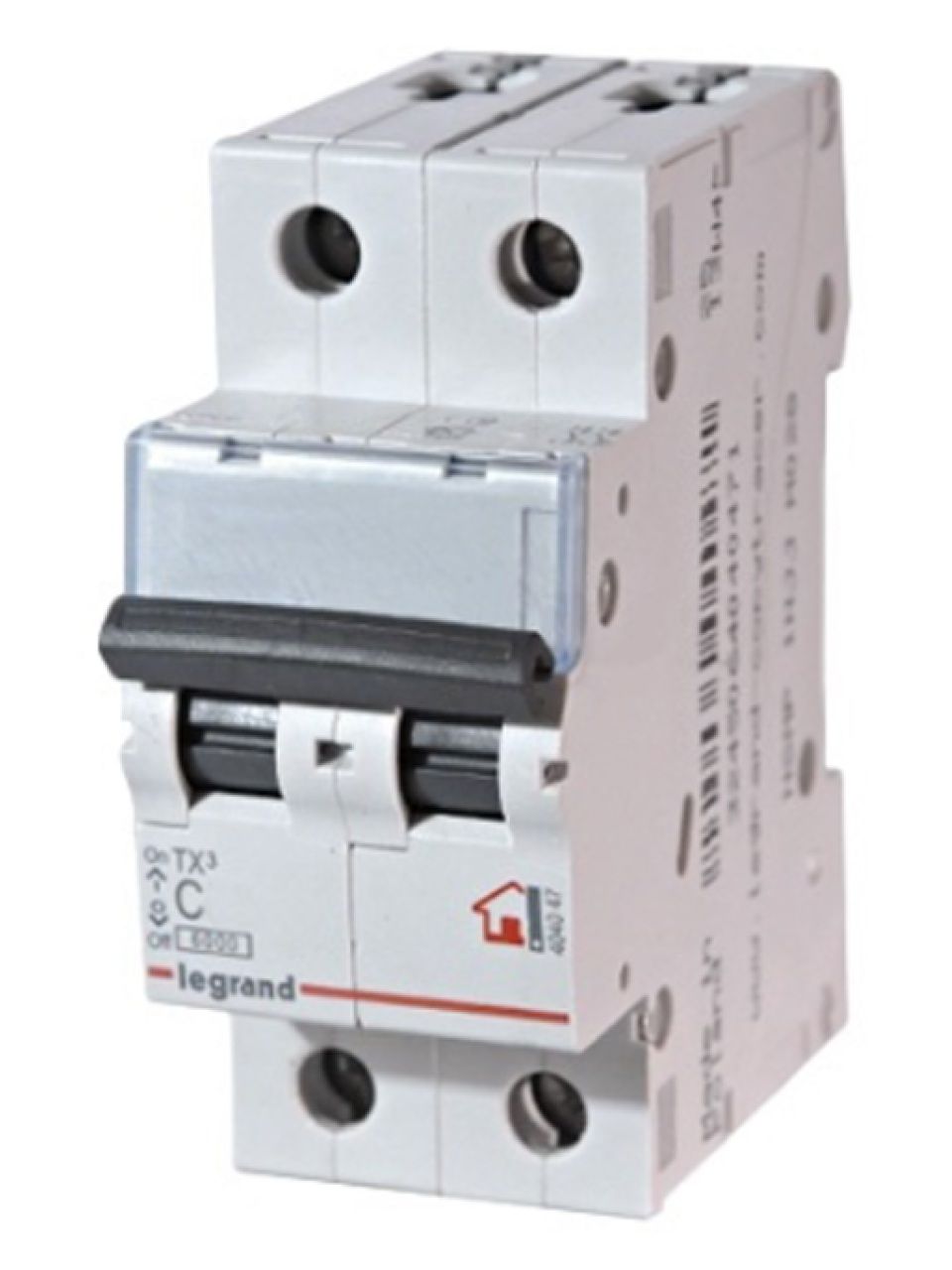 Автоматический выключатель Legrand 404047 2П C 50A TX3 6000 6kA