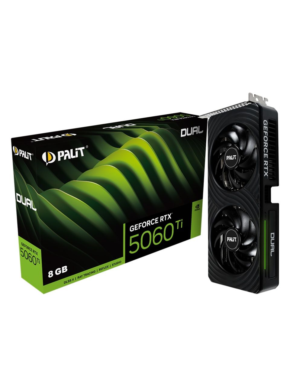 Видеокарта PALIT RTX5060Ti DUAL 8G (NE7506T019P1-GB2062D)