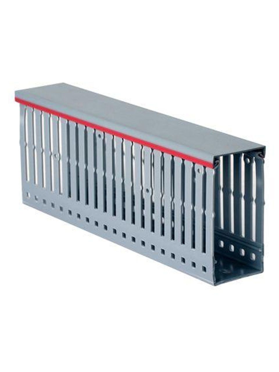 Короб перфорированный DKC 40x80 серый RL6