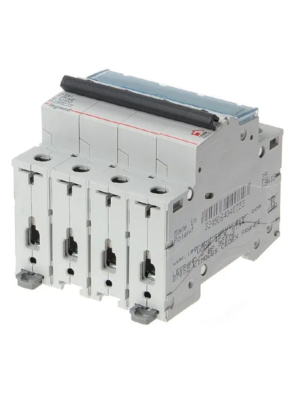 Автоматический выключатель Legrand 404073 4П С 32A TX3 6000 6kA