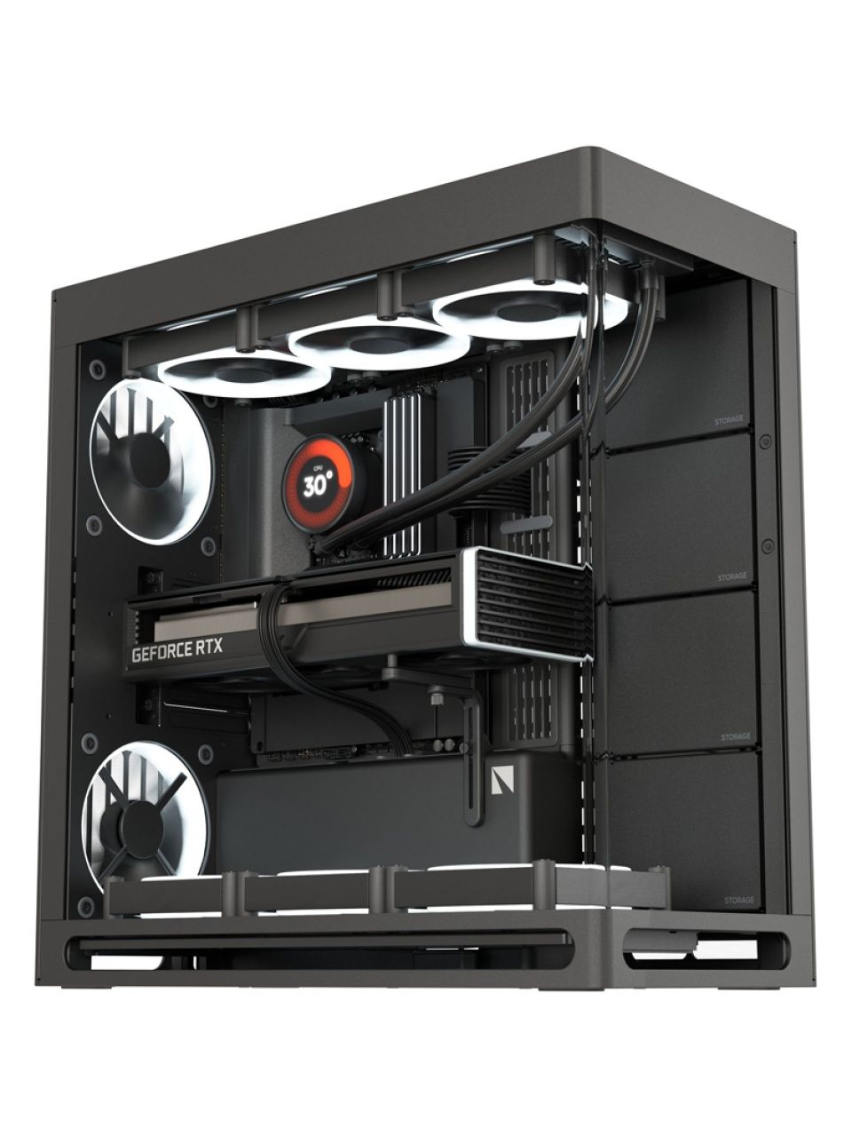 Компьютерный корпус HAVN HS 420 BK без Б/П