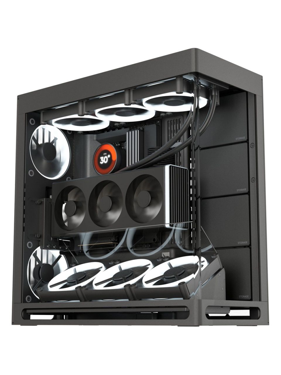 Компьютерный корпус HAVN HS 420 VGPU BK без Б/П