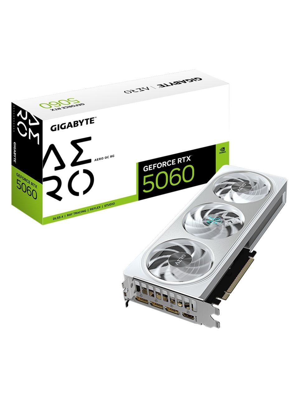 Видеокарта Gigabyte (GV-N5060AERO OC-8GD) RTX5060 AERO OC 8G
