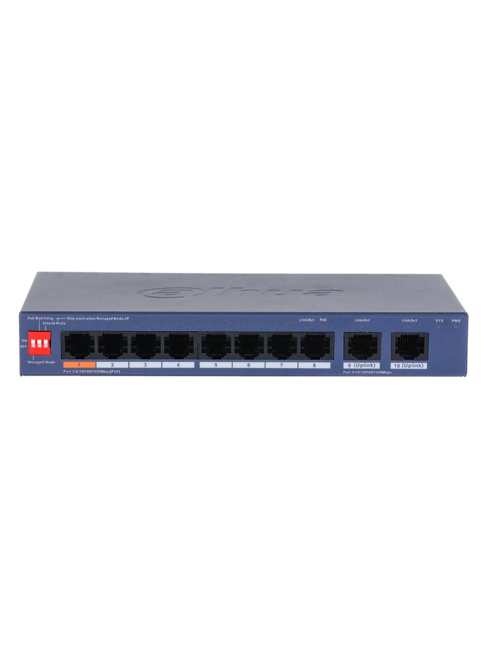 Коммутатор Dahua DH-CS4010-8GT-60