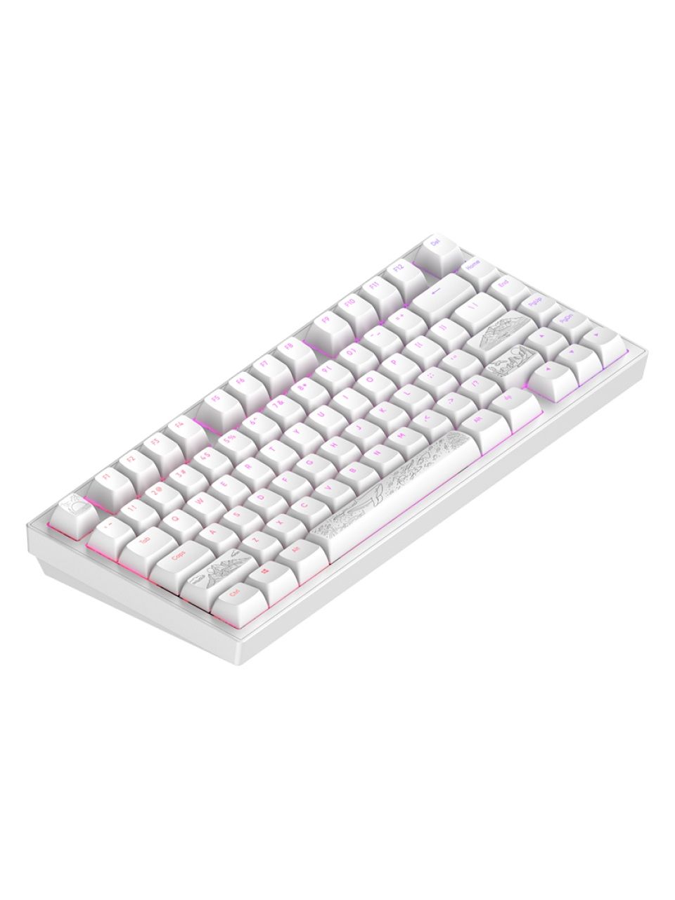 Клавиатура Dark Project ALU81A Terra Nostra White