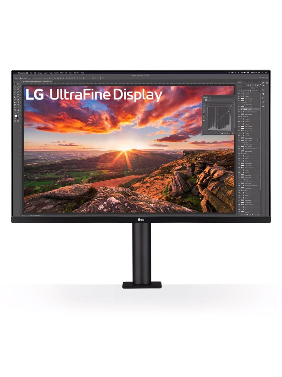 Монитор 32" LG 32UN880K-B