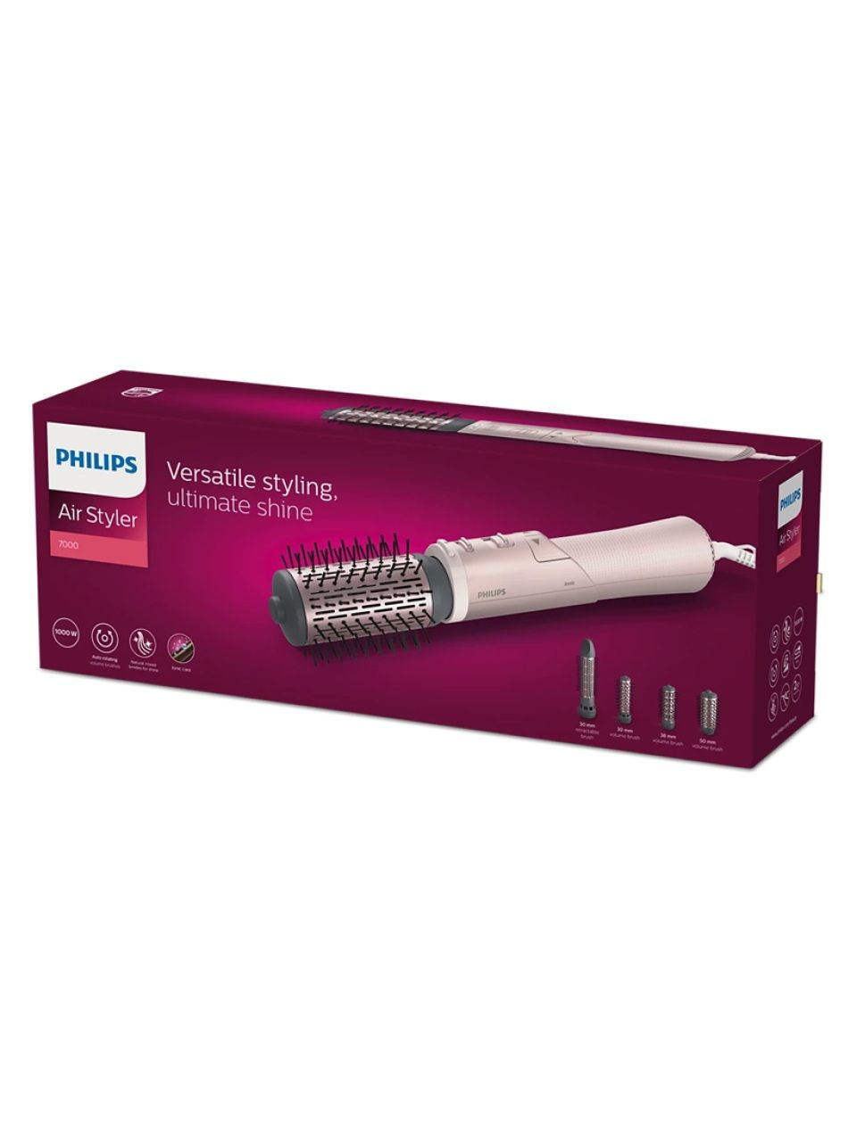 Вращающаяся фен-щётка Philips Серии 7000 BHA735/00