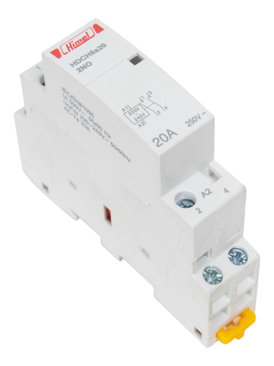 Модульный контактор Himel HDCH8S 2НО 20А 230В