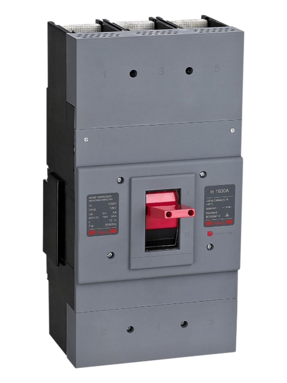 Автоматический выключатель Himel HDM3 1600N/3P 1000A