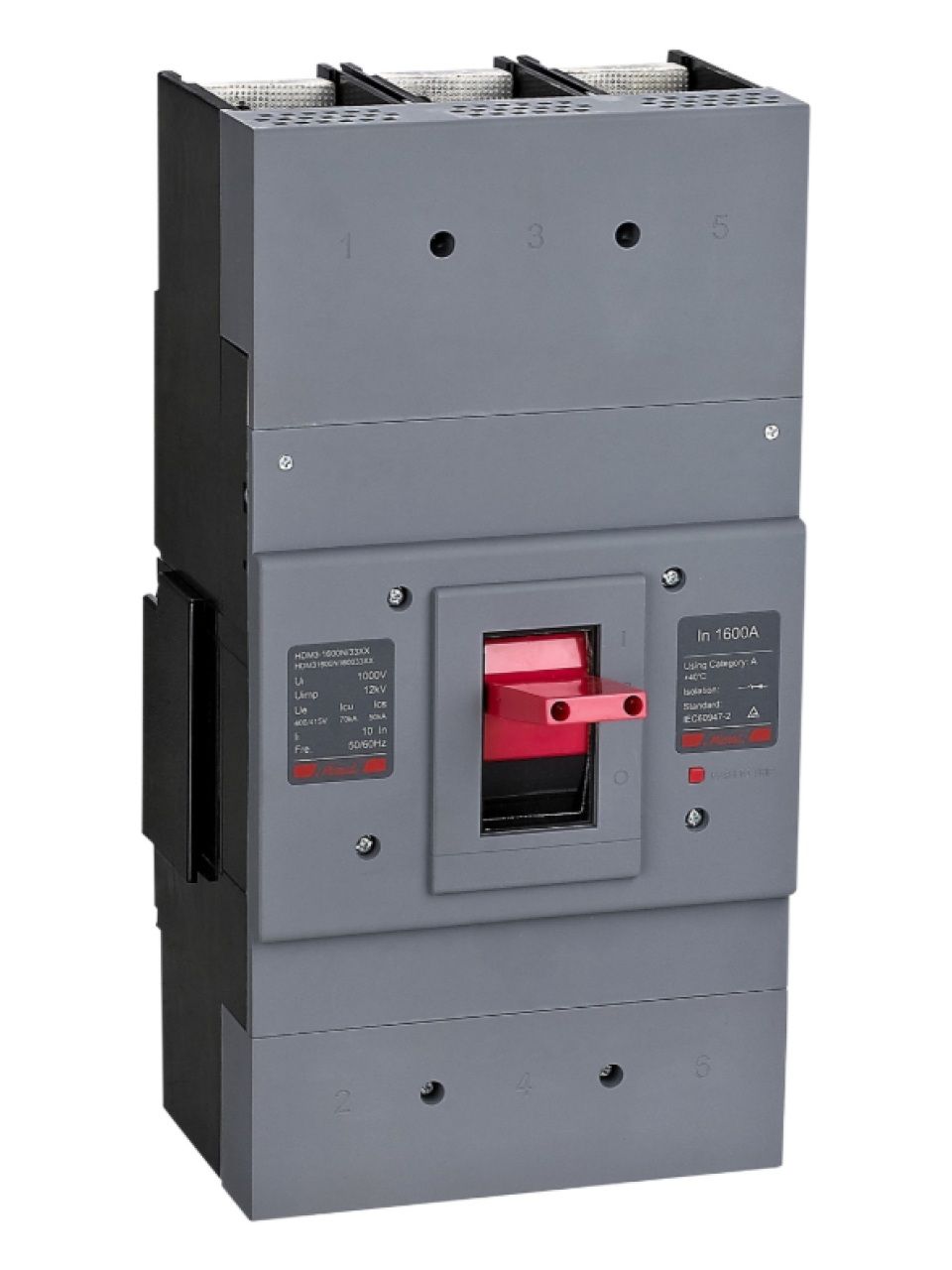 Автоматический выключатель Himel HDM3 1600N/3P 1250A