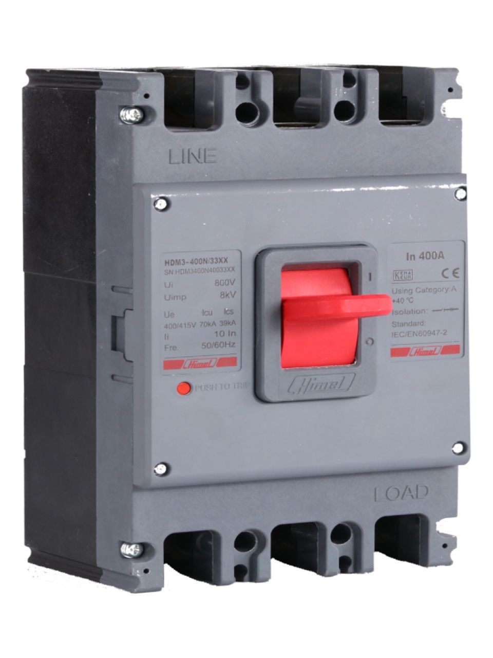 Автоматический выключатель Himel HDM3 160T/3P 160A