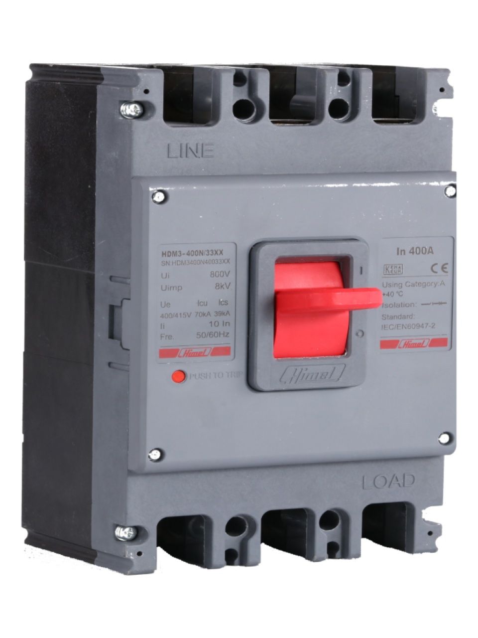 Автоматический выключатель Himel HDM3 63S/3P 16A
