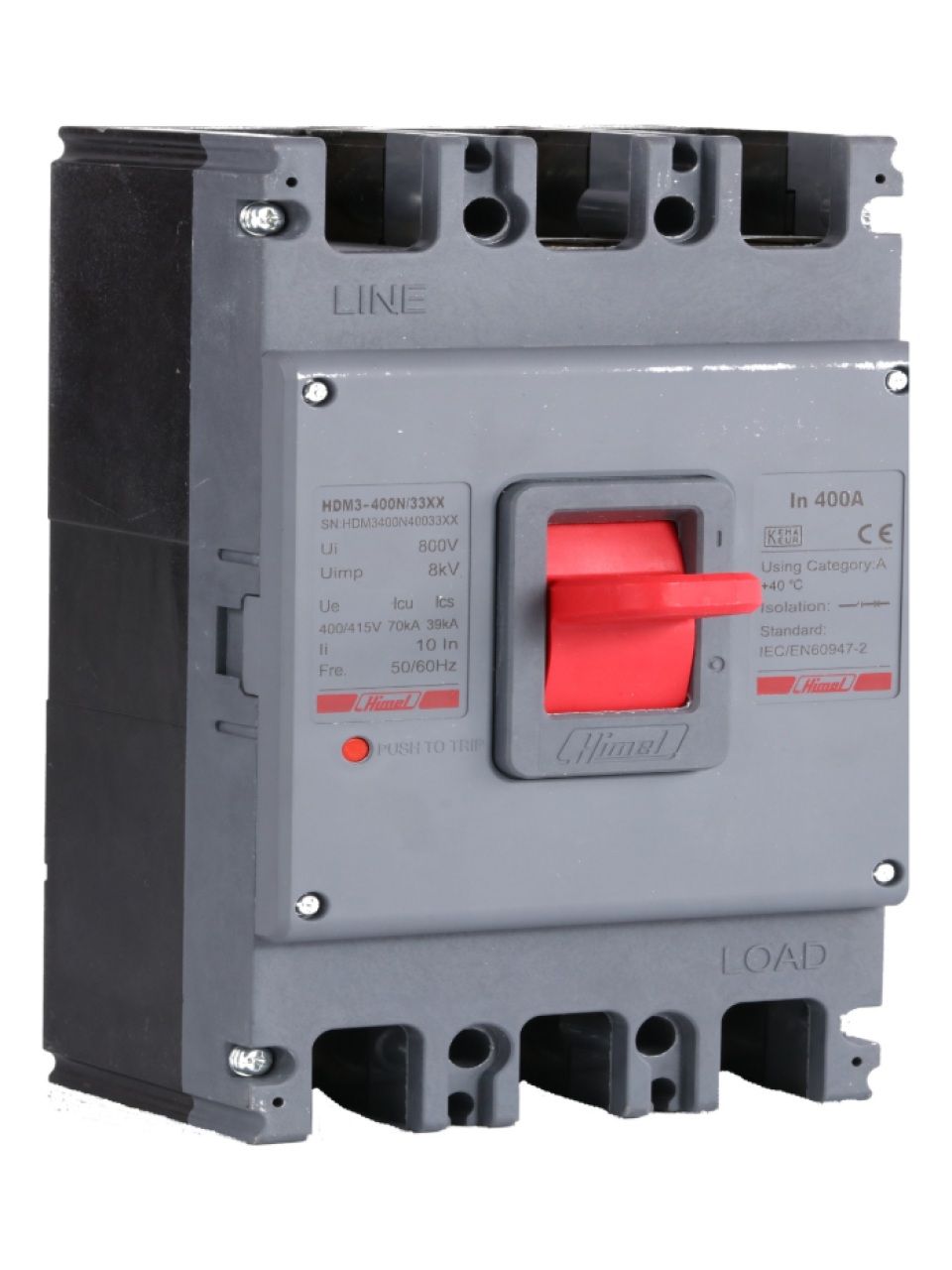 Автоматический выключатель Himel HDM3 63S/3P 63A