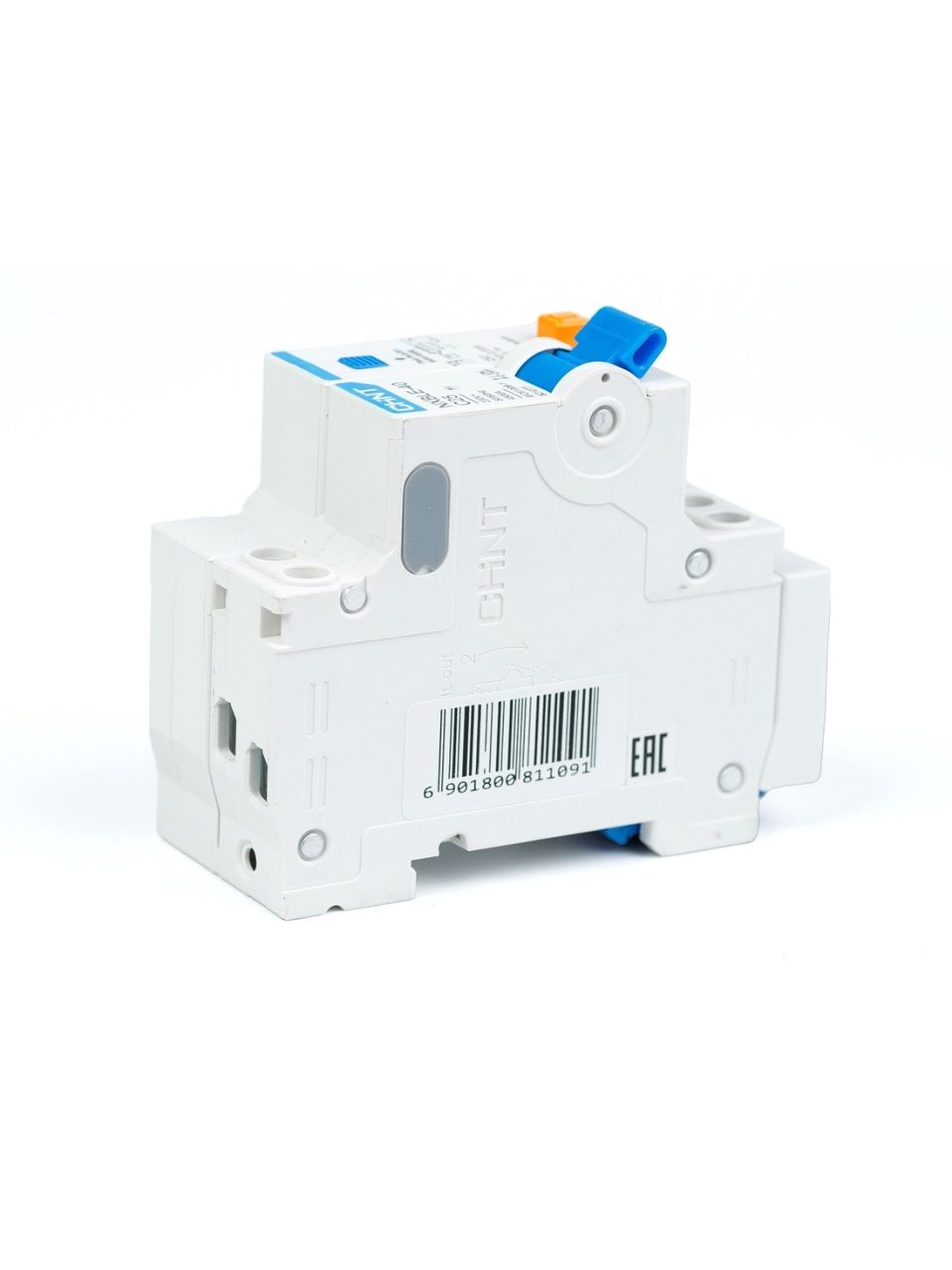 Дифференциальный автомат CHINT NXBLE-40 1P+N 25А C 30mA эектронный тип AC 4,5kA