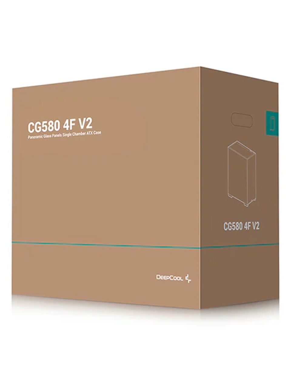 Компьютерный корпус Deepcool CG580 4F V2 без Б/П