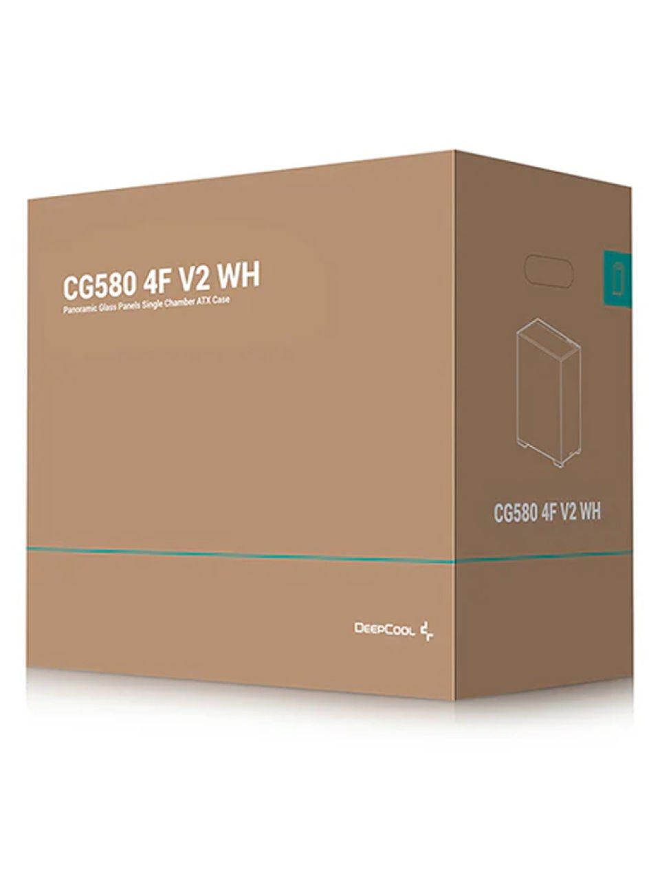 Компьютерный корпус Deepcool CG580 4F V2 WH без Б/П