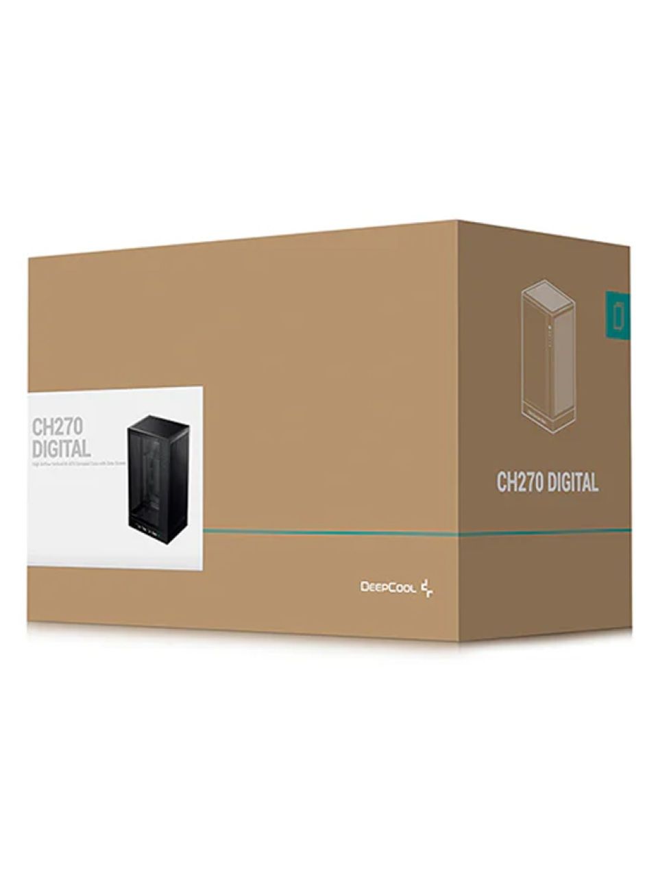 Компьютерный корпус Deepcool CH270 DIGITAL без Б/П