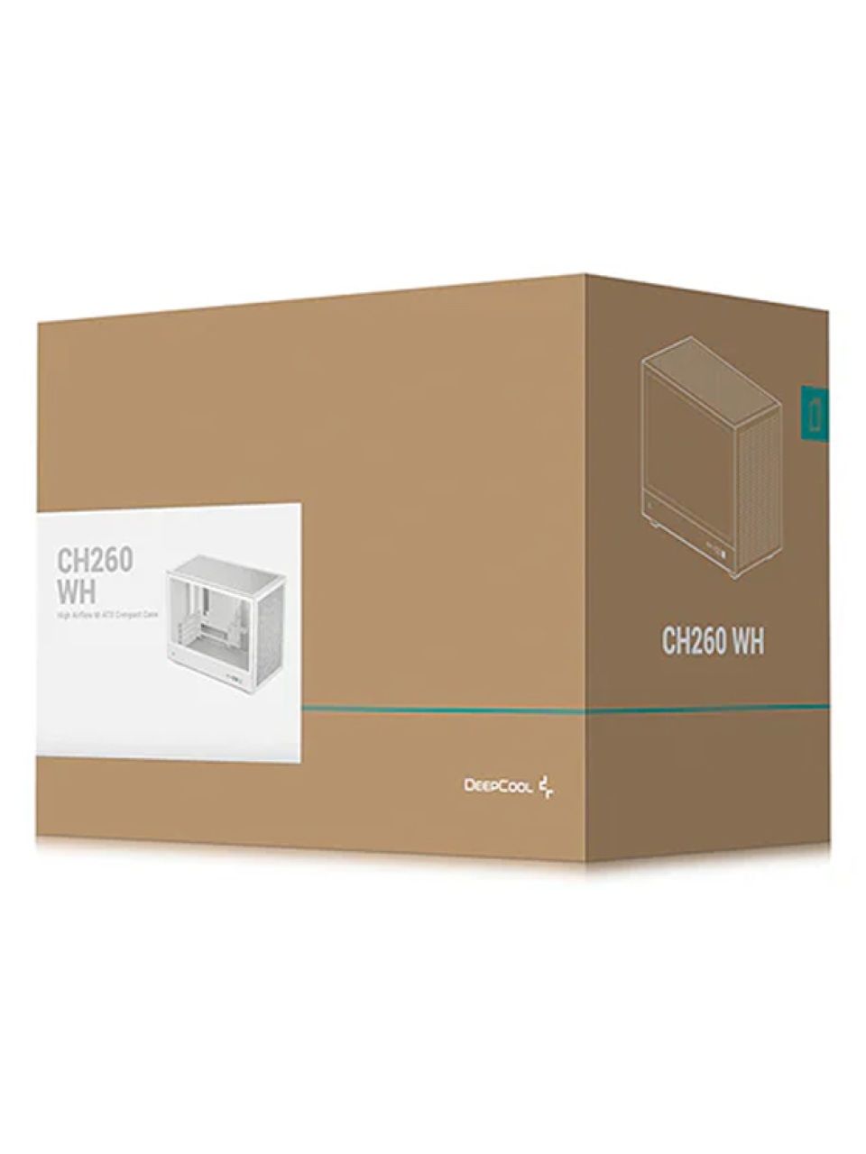 Компьютерный корпус Deepcool CH260 WH без Б/П