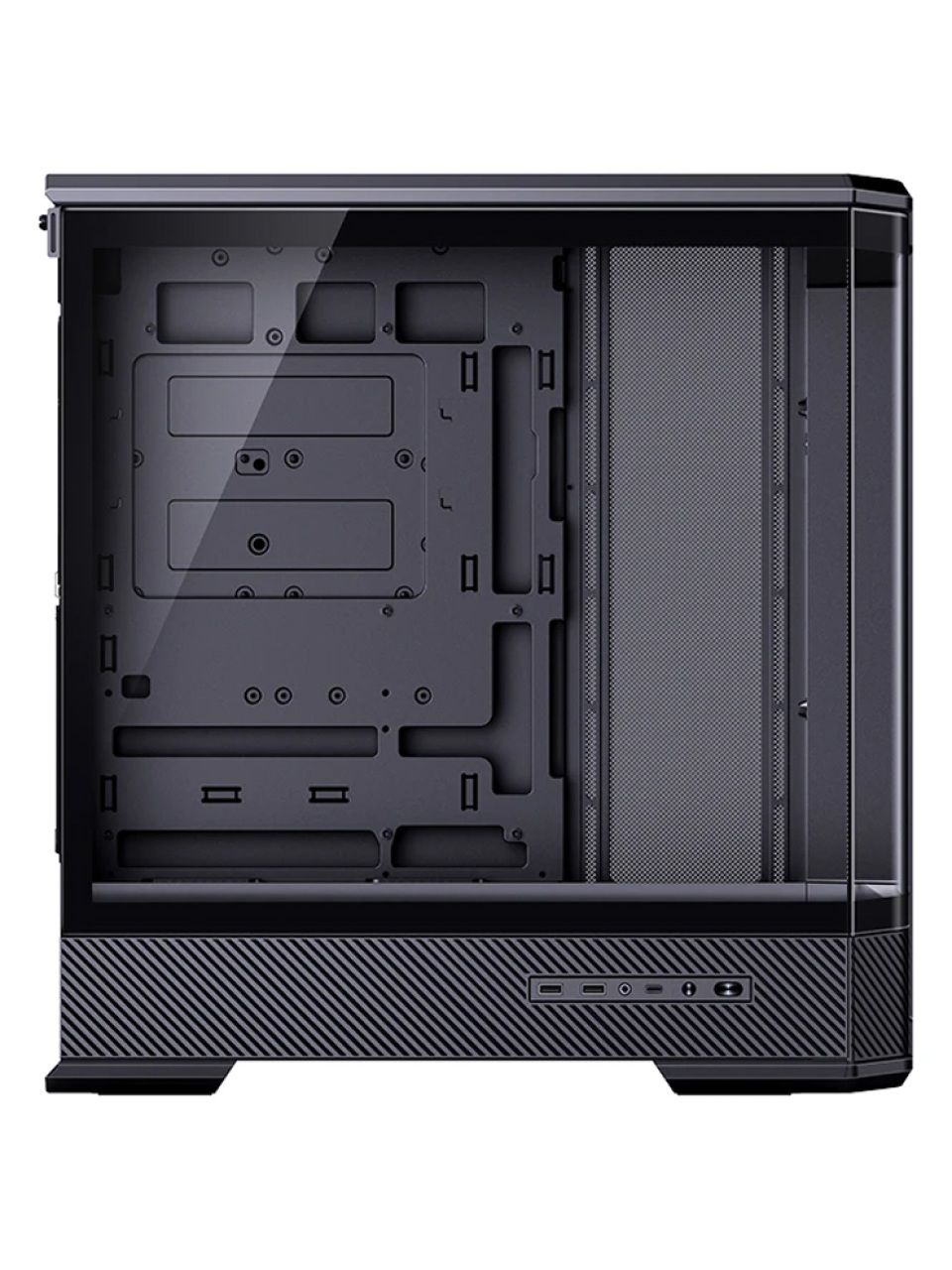 Компьютерный корпус Jonsbo D400 Black без Б/П