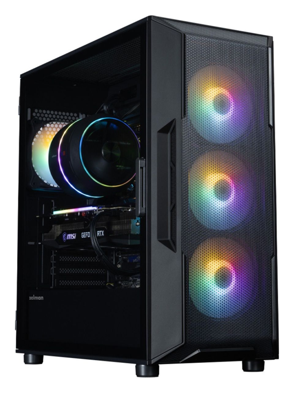 Компьютерный корпус Zalman i3 NEO V2 Black без Б/П