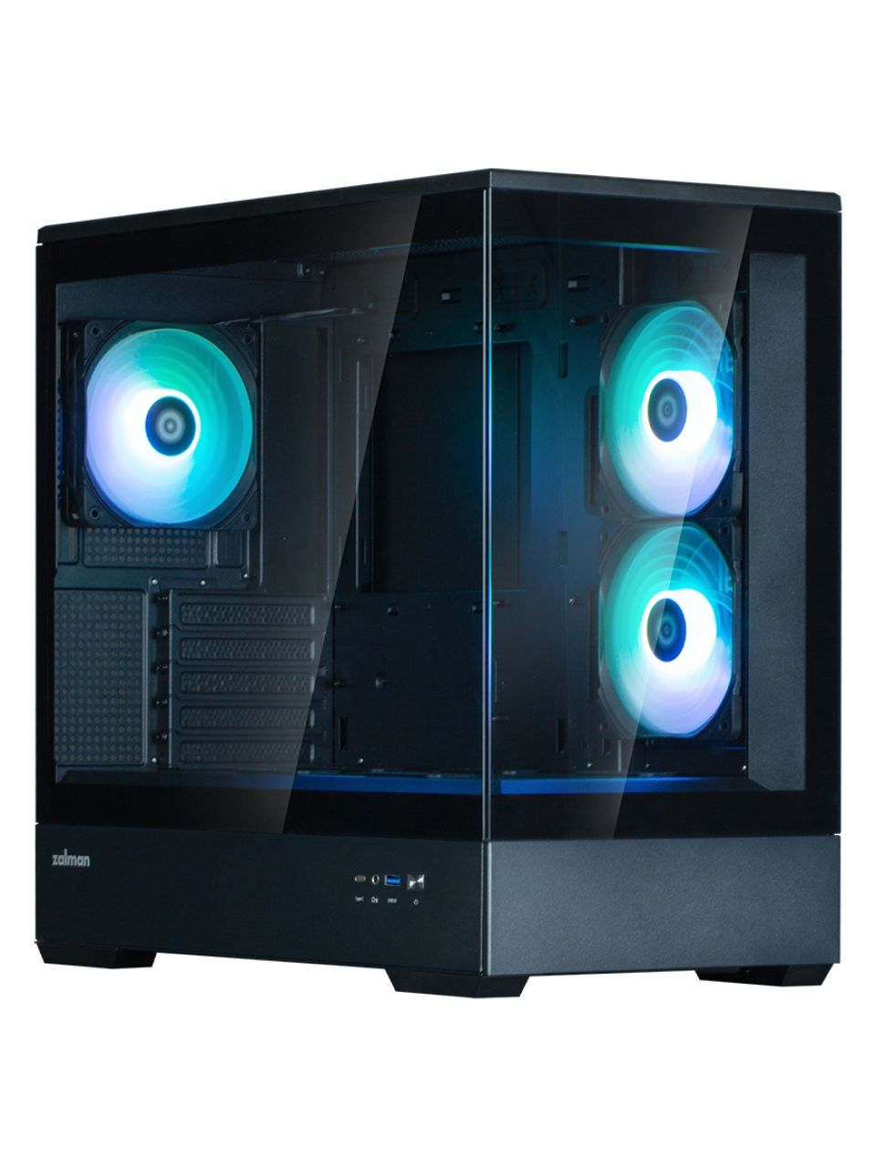 Компьютерный корпус Zalman P30 Black V2 без Б/П