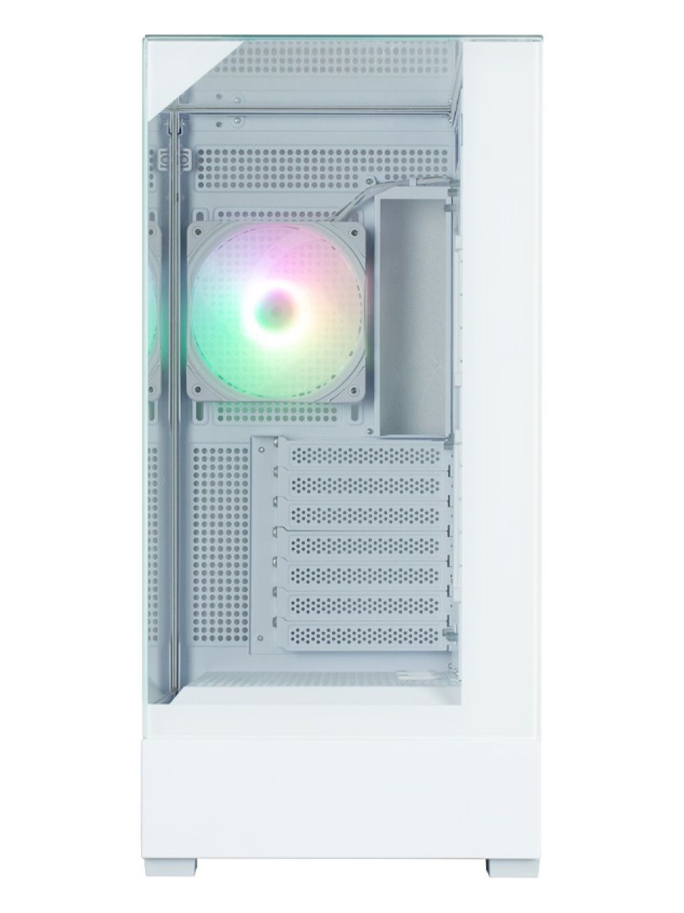 Компьютерный корпус Zalman P40 Prism Plus White без Б/П